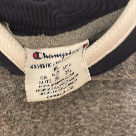 XL Champion Michigan Wolverines Hooded Sweatshirt!! - Picture 3 of 4